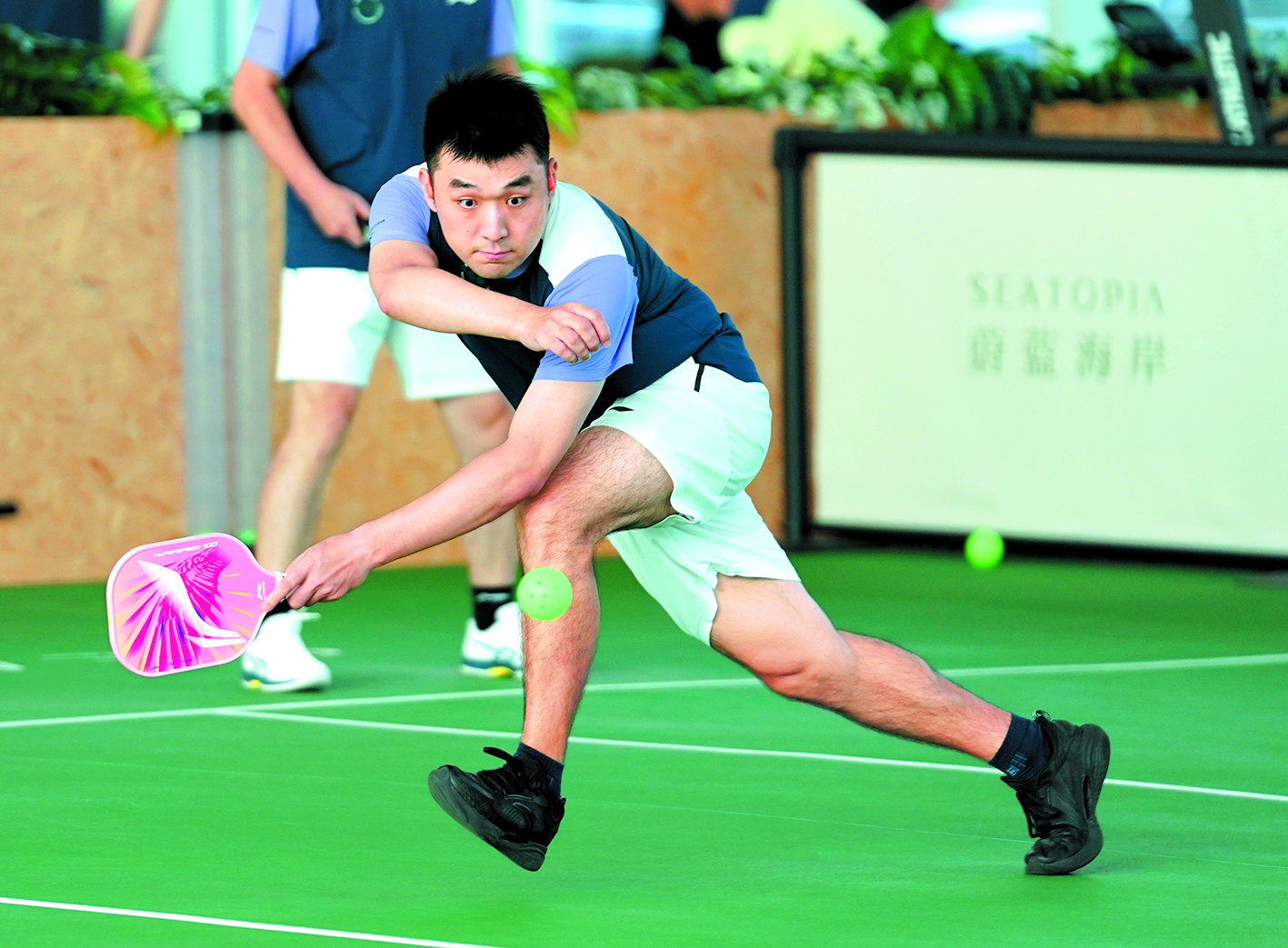 第二屆“蔚藍(lán)海岸杯”全國(guó)新聞媒體匹克球邀請(qǐng)賽收拍